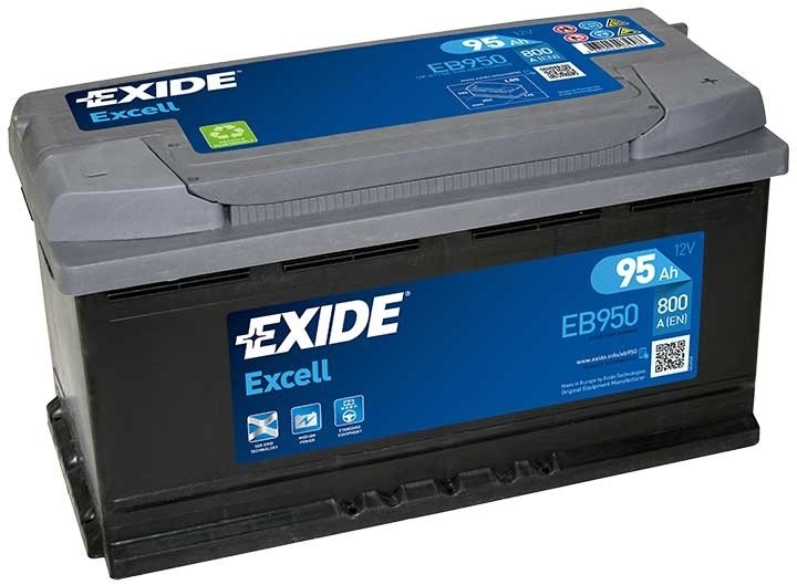 Autobatterie 95Ah/800A Exide Excell EB950 – FH Herren AG