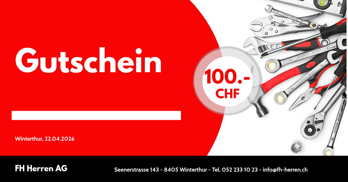 Gift Voucher - Erstellt mit PosterMyWall